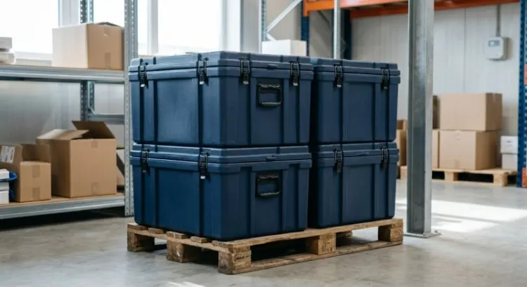 Solution passive chaîne du froid : emballage PCM, pharmacie et frais